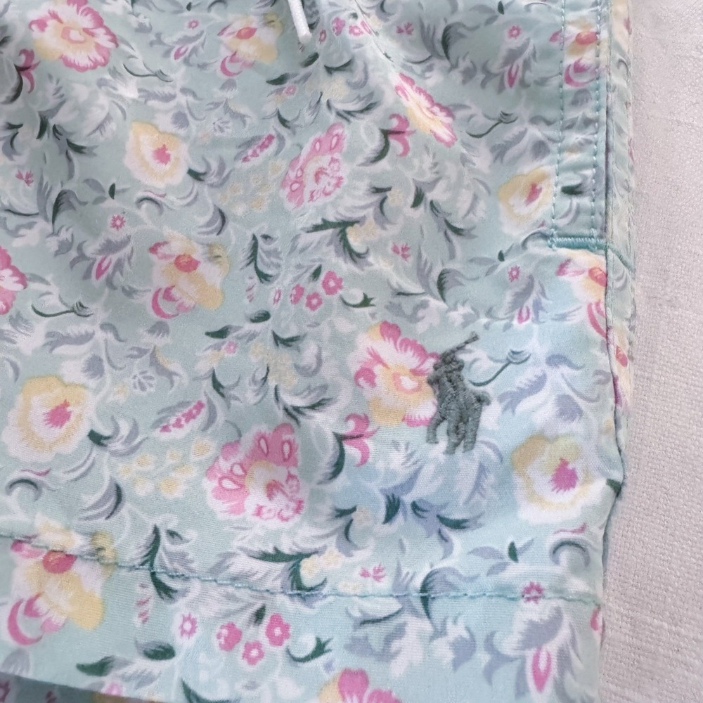 Polo Ralph Lauren Swim Trunks Boys 2T Blue Floral Mesh Lined NWOT - Picture 3 of 6